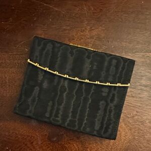 Vintage black and gold wallet
